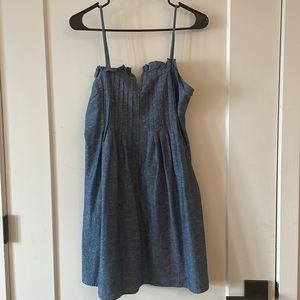 Denim chambray Madewell dress